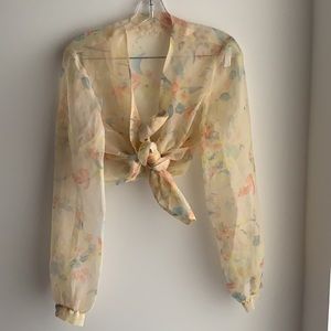 Vintage Sheer Blouse